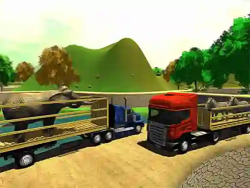 खेल Offroad Animal Truck Transport Simulator 2020 ऑनलाइन
