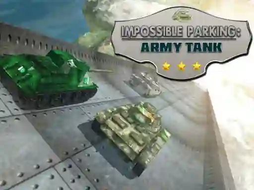 खेल Impossible Parking: Army Tank ऑनलाइन