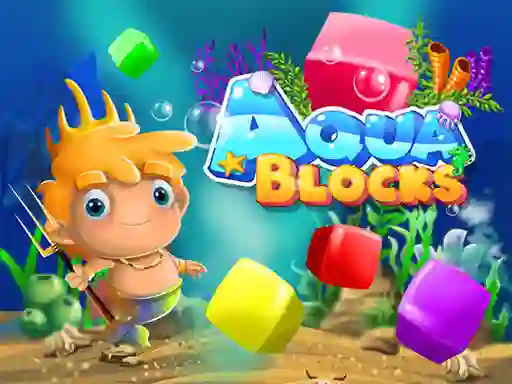 खेल Aqua blocks ऑनलाइन