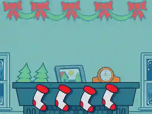 खेल Christmas Stockings Memory ऑनलाइन