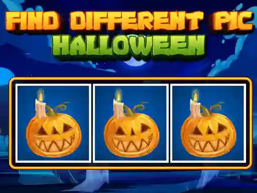 खेल Find Different Pic Halloween ऑनलाइन