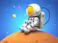 खेल Coloring Book: Spaceman Sitting ऑनलाइन