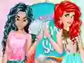 खेल Jasmine and Ariel Wardrobe Swap ऑनलाइन