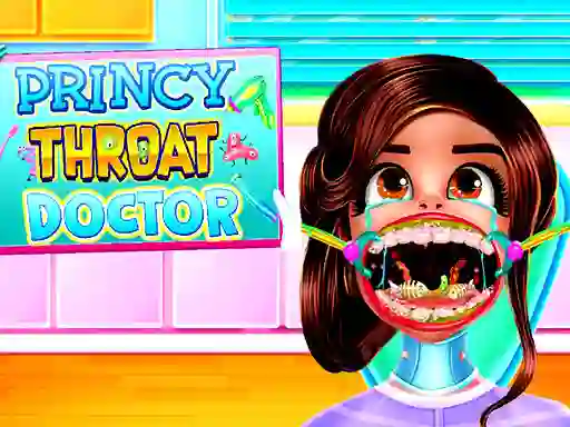 खेल Princy Throat Doctor ऑनलाइन