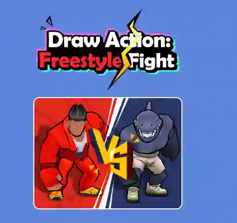 खेल Draw Action: Freestyle Fight ऑनलाइन