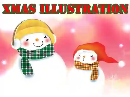 खेल Xmas Illustration ऑनलाइन