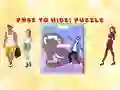 खेल Pose To Hide Puzzle ऑनलाइन