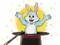 खेल Coloring Book: Magic Rabbit ऑनलाइन