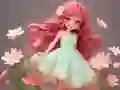 खेल Coloring Book: Flower Dress ऑनलाइन