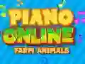 खेल Piano Online Farm Animals ऑनलाइन