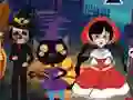 खेल Halloween Friends Party 04 ऑनलाइन