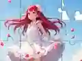 खेल Jigsaw Puzzle: White Dress Girl ऑनलाइन