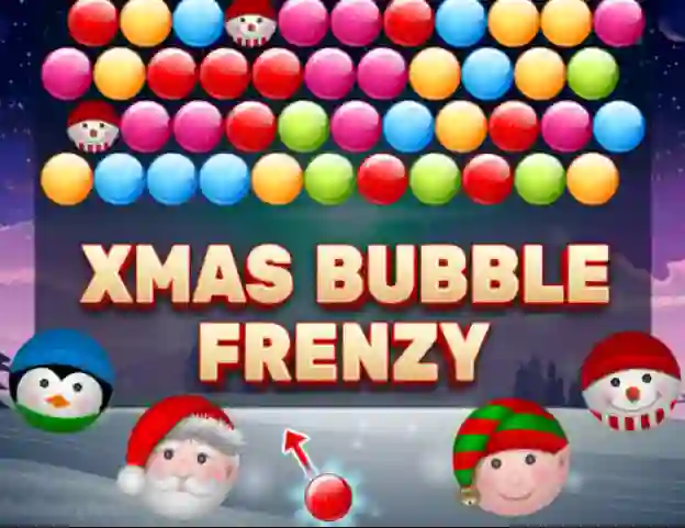 खेल Xmas Bubble Frenzy ऑनलाइन
