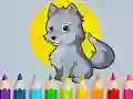 खेल Coloring Book: Wolf ऑनलाइन