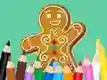 खेल Coloring Book: Gingerbreads ऑनलाइन