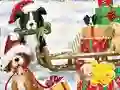 खेल Jigsaw Puzzle: Christmas Dogs ऑनलाइन
