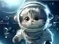 खेल Jigsaw Puzzle: Astronaut-Cat ऑनलाइन