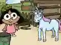 खेल Betty & the Yeti's Unicorn game ऑनलाइन