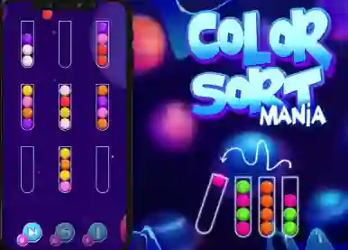 खेल Color Sort Mania ऑनलाइन