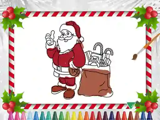 खेल Christmas Coloring Book ऑनलाइन