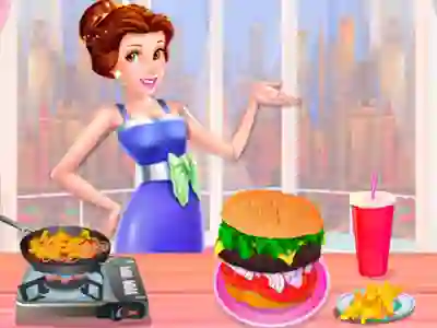 खेल Dede Burger Fun ऑनलाइन
