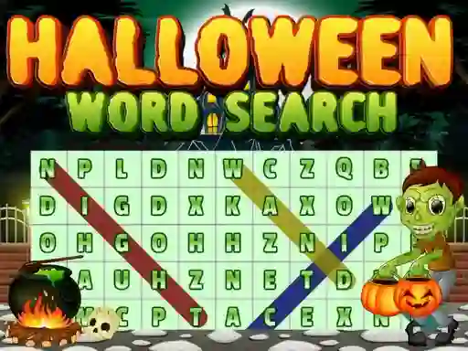 खेल Halloween Words Search ऑनलाइन