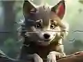 खेल Jigsaw Puzzle: Smiling Wolf ऑनलाइन