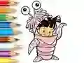 खेल Coloring Book: Monster Costume Girl ऑनलाइन