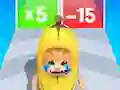 खेल Epic Banana Run: Merge Master ऑनलाइन
