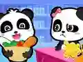 खेल Jigsaw Puzzle: Baby Panda Supermarket ऑनलाइन