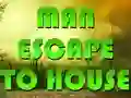 खेल Man Escape To House ऑनलाइन