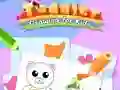 खेल Toddler Drawing: Cute Dog ऑनलाइन