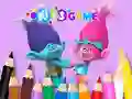 खेल Coloring Book: Cute Troll ऑनलाइन