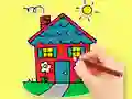 खेल Coloring Book: Dream House ऑनलाइन