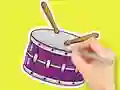 खेल Coloring Book: Star Drum ऑनलाइन