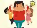 खेल Kids Quiz: What Do You Know About Father's Day? ऑनलाइन
