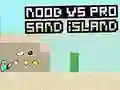 खेल Noob vs Pro Sand Island ऑनलाइन