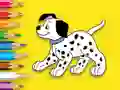 खेल Coloring Book: Cute Spotted Dog ऑनलाइन