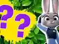 खेल Kids Quiz: What Do You Know About Zootopia ऑनलाइन