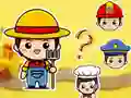 खेल Kids Quiz: Job Challenge 3 ऑनलाइन
