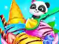 खेल Baby Panda Ice Cream Truck ऑनलाइन