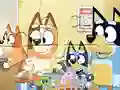 खेल Jigsaw Puzzle: Bluey Shopping Day ऑनलाइन