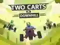 खेल Two Carts Downhill ऑनलाइन