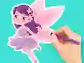 खेल Coloring Book: Flower Fairy ऑनलाइन