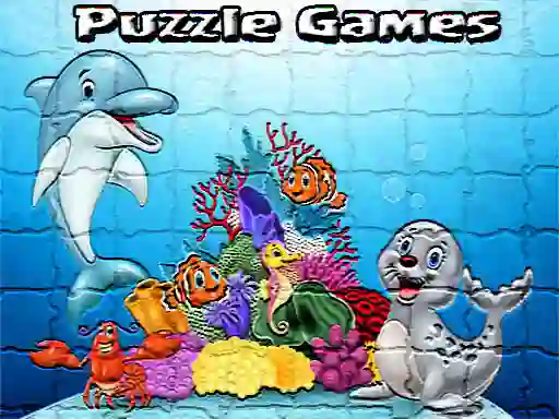 खेल Puzzle Cartoon Kids Games ऑनलाइन