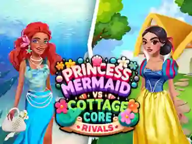 खेल Princess Cottage Core vs Mermaid Core Rivals ऑनलाइन