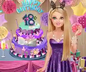 खेल Barbara Birthday Party ऑनलाइन