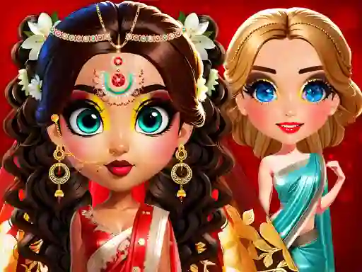 खेल Asoka Makeup Indian Bride ऑनलाइन