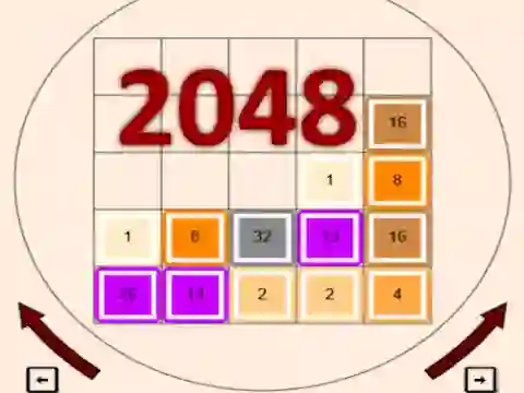 खेल 2048 ऑनलाइन