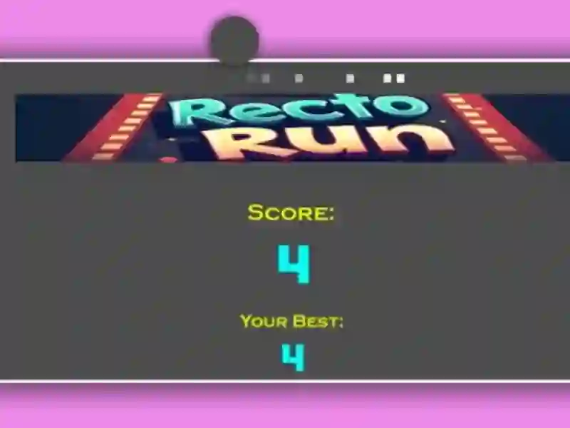 खेल Recto Run ऑनलाइन